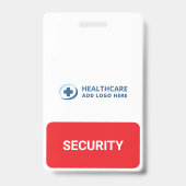 Badge Custom Color Medical Role Security Companion (Front)