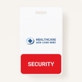 Badge Custom Color Medical Role Security Companion (Devant)