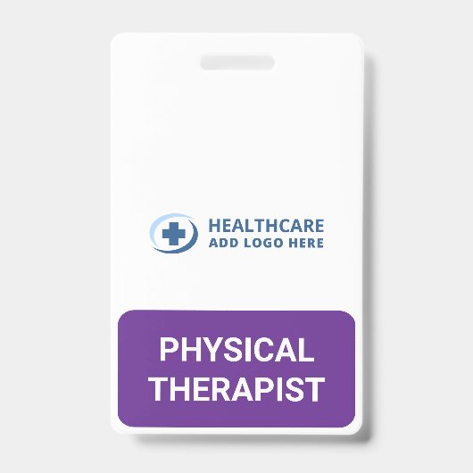 Badge Custom Color PT Physical Therapist Companion (Front)