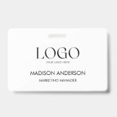 Badge Custom Corporate Business Logo Modern ID (Avant)