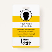 Badge Custom employee ID (Devant)