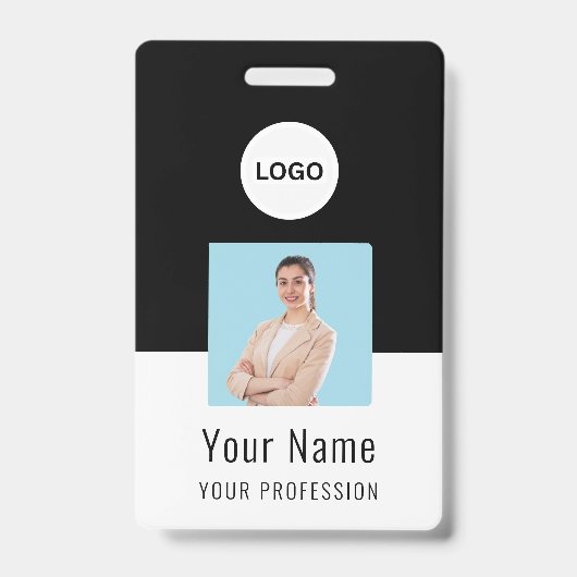 Badge Custom Logo ID Card | Personalized Photo & Text (Avant)