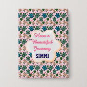 Badge Custom turtle pattern  (Recto)