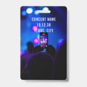 Badge Custom VIP All Access Pass Concert Party Event (Dos)