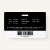 Badge Customizable Police Officer Law Enforcement ID (Dos)