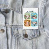 Badge Cute Axolotl Seasons Collection - Saisons (Insitu)