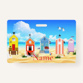 Badge Cute Tiny Beach Shacks Thunder_Cove (Dos)