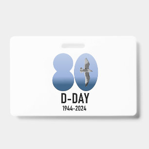 Badge D-Day 80 - 1944-2024