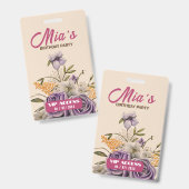 Badge d'accès VIP à la fête d'anniversaire (Avant & arrière)