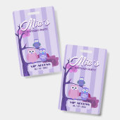 Badge d'accès VIP à la fête d'anniversaire (Avant & arrière)