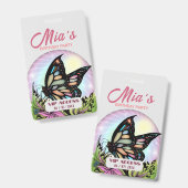 Badge d'accès VIP à la fête d'anniversaire (Avant & arrière)