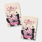Badge d'accès VIP à la fête d'anniversaire (Avant & arrière)