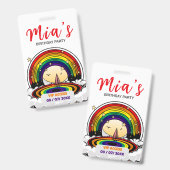 Badge d'accès VIP à la fête d'anniversaire (Avant & arrière)
