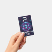 Badge d'accès VIP personnalisé Backstage pour conc (Manuel / portable)