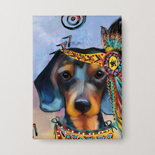 BADGE DACHSHUND