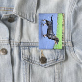Badge dachshund à poils durs plein (Insitu)