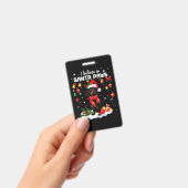 Badge Dachshund Cute Christmas (Manuel / portable)