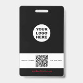 Badge d'agent secret espion d'entreprise (Arrière)