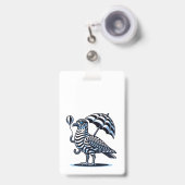 badge d'anniversaire (Avant avec rétractable)