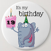 Badge d'anniversaire - C'est mon anniversaire (Devant)