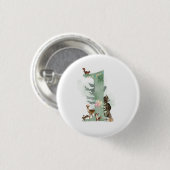 Badge d'anniversaire de Woodland 1er (Devant & derrière)