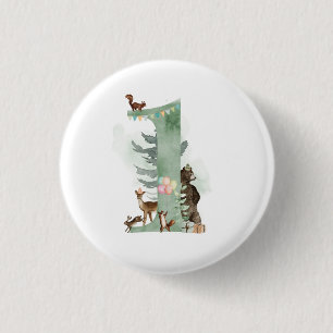 Badge d'anniversaire de Woodland 1er