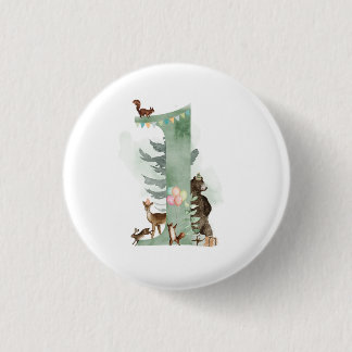 Badge d'anniversaire de Woodland 1er