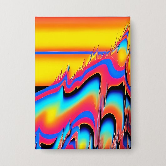 Badge Dans le flash préemballé des formes synthétiques - (Recto)