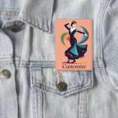 Badge Danseuse flamenco Thunder_Cove (Insitu)