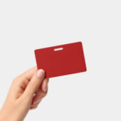 Badge Dark Candy Apple Red Solid Color (Manuel / portable)