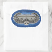 BADGE D'ASSAUT AÉRIEN SUR LES STICKERS OVAL 2/502E (Sac)