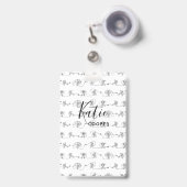 Badge d'astronaute (Avant avec rétractable)