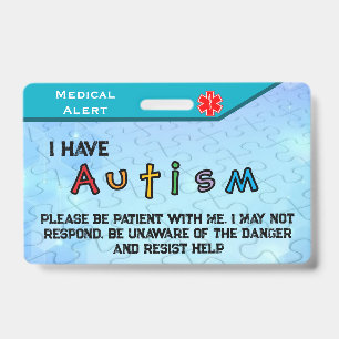 Badge d'autisme