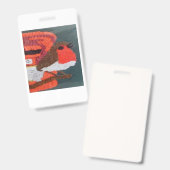 Badge Dave mignon (Avant & arrière)