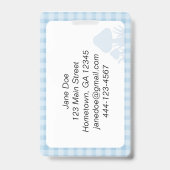 Badge de bagage personnalisable NSD 2024 (Arrière)