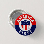 Badge de campagne de la Première Commission de l'A (Devant & derrière)