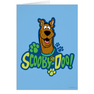 Badge de caractère Empreinte de patte Scooby-Doo