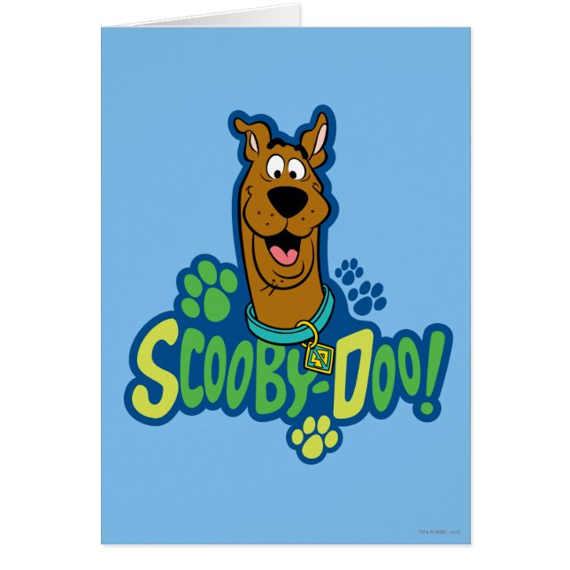 Badge de caractère Empreinte de patte Scooby-Doo (Devant)
