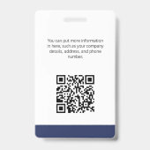 Badge de carte bancaire Coldwell (Back)