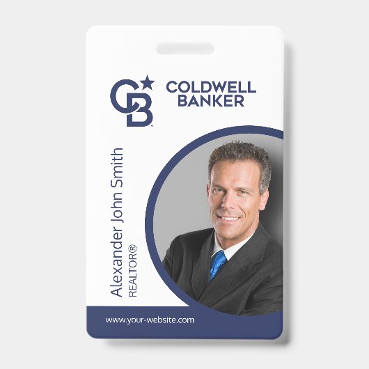 Badge de carte bancaire Coldwell (Front)