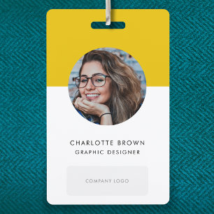 Badge de carte d'identité   Badges photo nominatif
