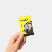 Badge de carte d'identité Weichert Realtors (Handheld)