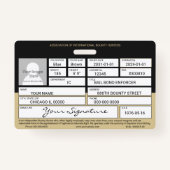 Badge de chasseur de primes (Dos)