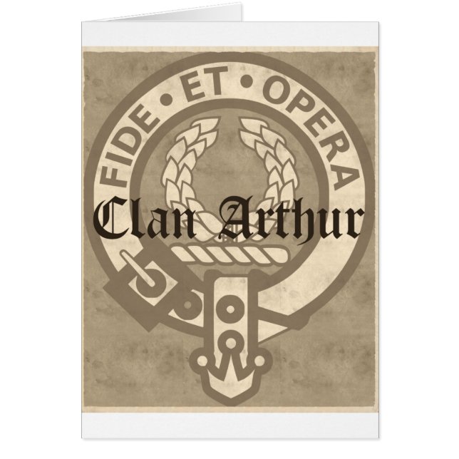 Badge de Clan Arthur antique (Devant)