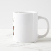 Badge de clan de garçon Jumbo Mug (Droite)