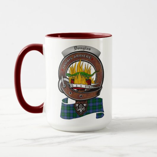 Badge de clan Douglas Combo 15oz Mug (Gauche)