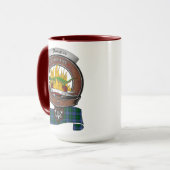 Badge de clan Douglas Combo 15oz Mug (Devant gauche)
