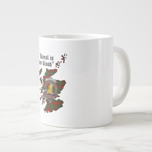 Badge de clan MacGregor Jumbo Mug (Devant droit)