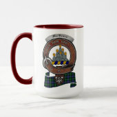 Badge de clan MacKenzie Combo 15oz Mug (Gauche)