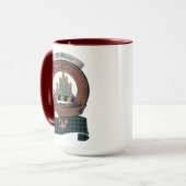 Badge de clan MacKenzie Combo 15oz Mug (Devant gauche)